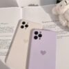 Heart Matte iPhone Case