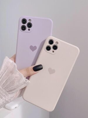 Heart Matte iPhone Case