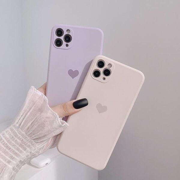 Heart Matte iPhone Case