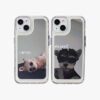 Mirror iPhone Case | Couple Dogs I Am Fine (Buy 2 and get 50% off one)