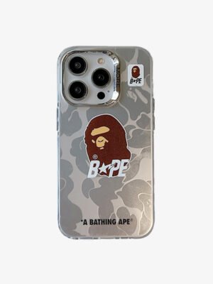 Limited iPhone Case | APE Silver Camo 2
