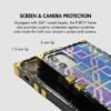 Samsung Case with Ring "Cyan"