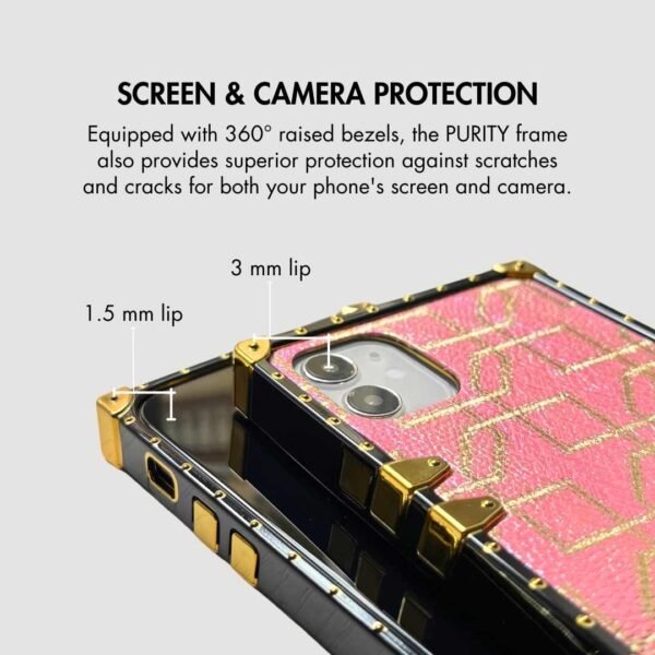 Samsung Case with Ring "Peach"