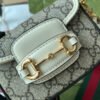 gg Horsebit 1955 Strap Wallet Brown For Women, Women’s Bags 4.7in/12cm gg ?