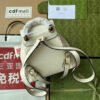 gg Bamboo Small Backpack White For Women, Women’s Bags 8.6in/22cm gg ??702101 UZY0T 9022