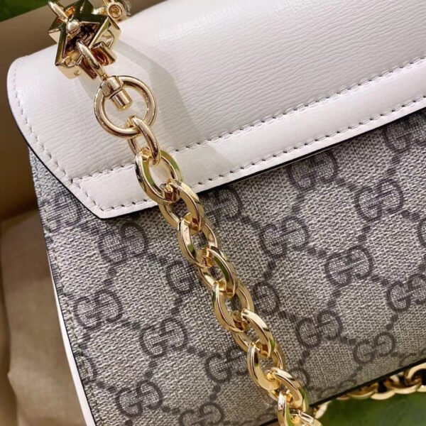 gg Horsebit 1955 Mini Bag White For Women, Women’s Bags 8.7in/22cm gg ?703848 92TCK 9761