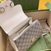 gg Horsebit 1955 Mini Bag White For Women, Women’s Bags 8.7in/22cm gg ?703848 92TCK 9761