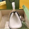gg Horsebit 1955 Mini Bag White For Women, Women’s Bags 8.7in/22cm gg ?703848 92TCK 9761