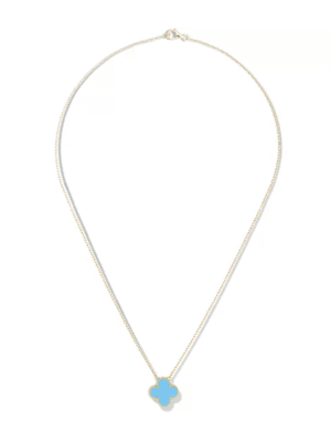 18K Vintage Alhambra Agent Pendant Necklace