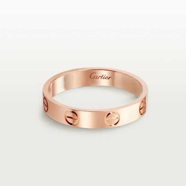 18K Love Wedding 4mm Ring