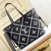 LV Neverfull MM Monogram Empreinte Black For Women,  Tote Bags 12.2in/31cm LV M46040