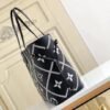 LV Neverfull MM Monogram Empreinte Black For Women,  Tote Bags 12.2in/31cm LV M46040