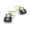 18K CC Bag Drop Earrings