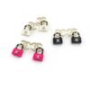 18K CC Bag Drop Earrings