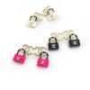 18K CC Bag Drop Earrings