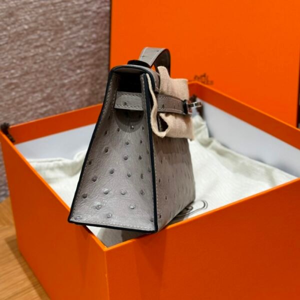 HM HRMS For Women Handbags Shoulder bags Kelly Pochette 100% KK ostrich