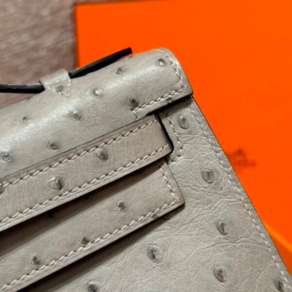 HM HRMS For Women Handbags Shoulder bags Kelly Pochette 100% KK ostrich