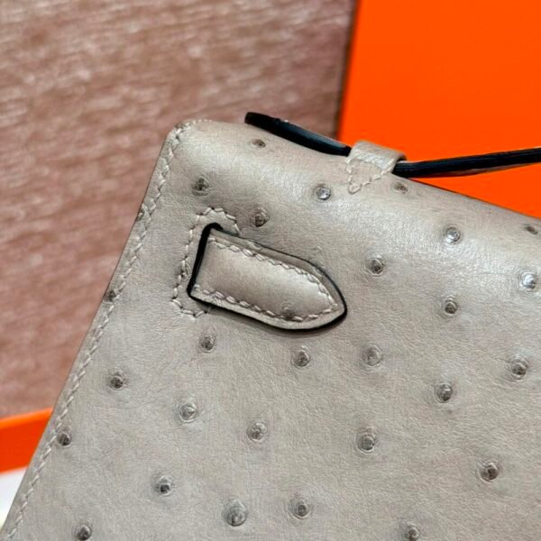 HM HRMS For Women Handbags Shoulder bags Kelly Pochette 100% KK ostrich