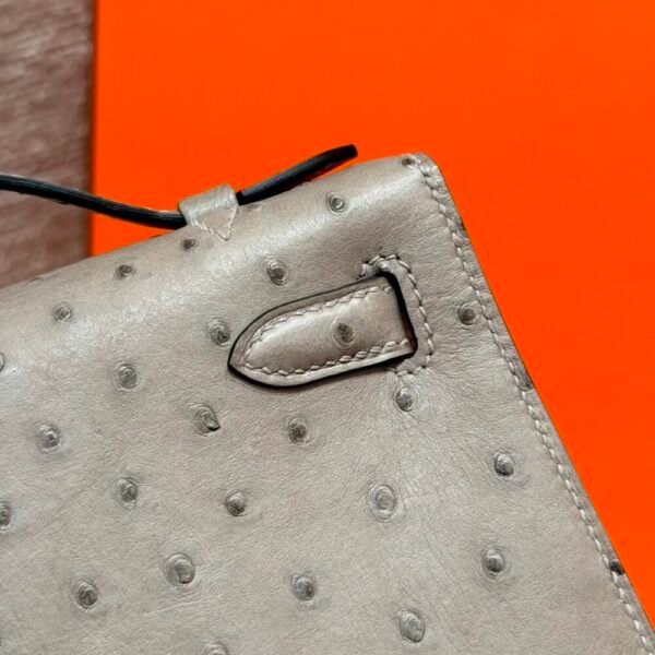 HM HRMS For Women Handbags Shoulder bags Kelly Pochette 100% KK ostrich