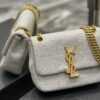 YSSL Jamie Mini Chain Bag Grey For Women, Women’s Bags 6.9in/17.5cm YSL 6981622F9271407