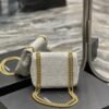 YSSL Jamie Mini Chain Bag Grey For Women, Women’s Bags 6.9in/17.5cm YSL 6981622F9271407