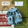 gg Bamboo Small Backpack Blue For Women, Women’s Bags 8.6in/22cm gg ??702101 UZY0T 4338