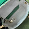 gg Quilted gg Mini Handbag Green For Women, Women’s Bags 6.3in/16cm gg 723770 UM8IG 3219