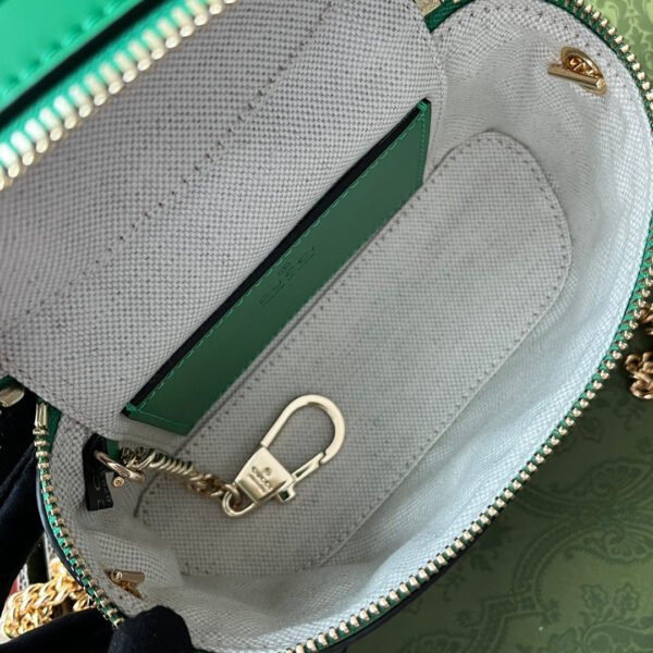 gg Quilted gg Mini Handbag Green For Women, Women’s Bags 6.3in/16cm gg 723770 UM8IG 3219